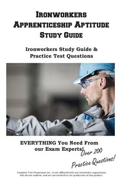 portada Ironworkers Apprenticeship Aptitude Study Guide (en Inglés)