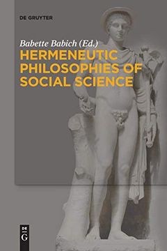 portada Hermeneutic Philosophies of Social Science (in English)