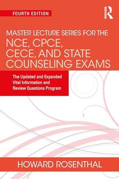 portada Master Lecture Series for the Nce, Cpce, Cece, and State Counseling Exams (en Inglés)