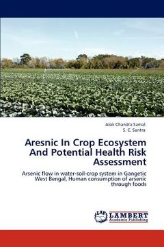 portada aresnic in crop ecosystem and potential health risk assessment (en Inglés)