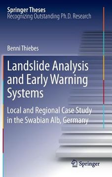 portada landslide analysis and early warning systems (in English)