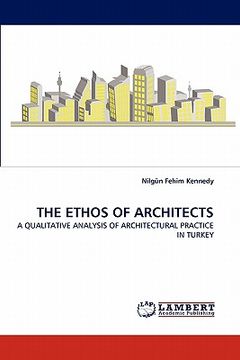 portada the ethos of architects (en Inglés)