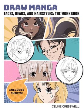 portada Beginner's Guide to Drawing Manga Faces, Heads, and Hair (in English)