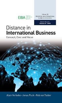 portada Distance in International Business: Concept, Cost and Value (Progress in International Business Research)