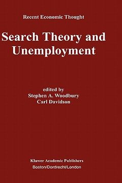 portada search theory and unemployment (en Inglés)