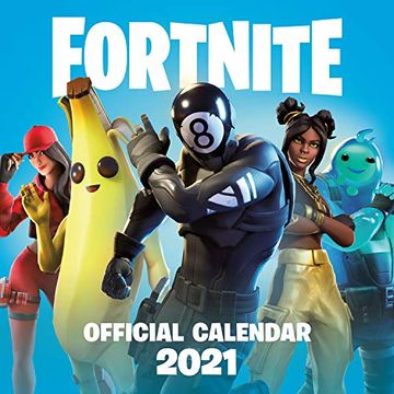 portada Fortnite Official 2021 Calendar (en Inglés)