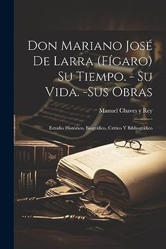portada Don Mariano José de Larra