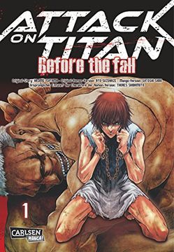 portada Attack on Titan - Before the Fall 01 (in German)