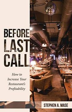 portada Before Last Call: How to Increase Your Restaurant's Profitability (en Inglés)