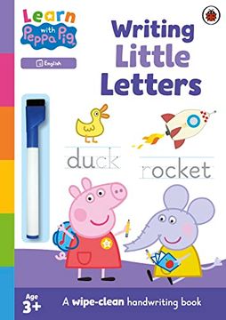 portada Learn With Peppa: Writing Little Letters (en Inglés)