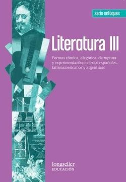 portada Literatura iii Enfoques (in Spanish)