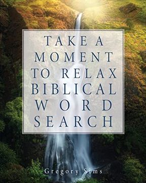 portada Take a Moment to Relax Biblical Word Search (en Inglés)