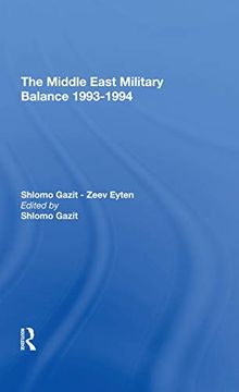 portada The Middle East Military Balance 19931994 (en Inglés)