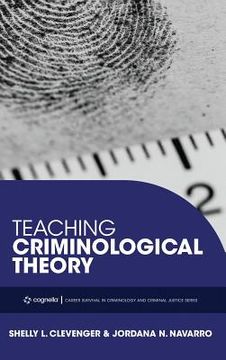 portada Teaching Criminological Theory (en Inglés)