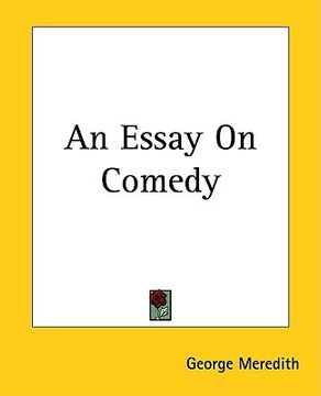 portada an essay on comedy