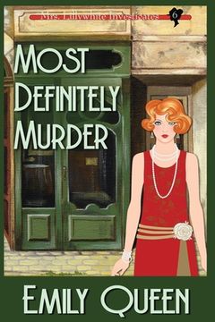 portada Most Definitely Murder (Large Print): A 1920's Murder Mystery (in English)