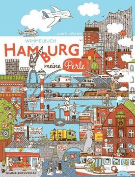 portada Hamburg Wimmelbuch. Hamburg Meine Perle (en Alemán)