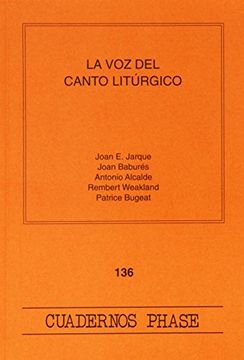 portada Voz del Canto Litúrgico, la (Cuadernos Phase)