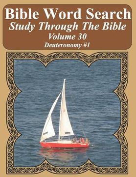 portada Bible Word Search Study Through The Bible: Volume 30 Deuteronomy #1 (en Inglés)
