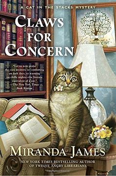 portada Claws for Concern (Cat in the Stacks Mystery) (en Inglés)
