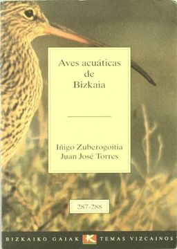 portada Aves Acuaticas de Bizkaia (en Euskera)