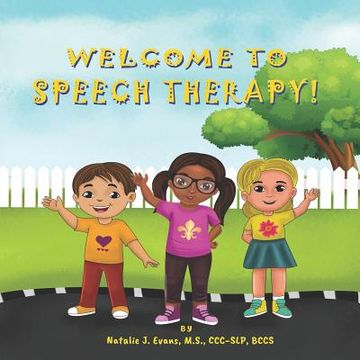 portada Welcome to Speech Therapy! (en Inglés)