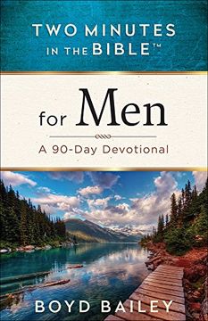 portada Two Minutes in the Bible® for Men: A 90-Day Devotional (en Inglés)