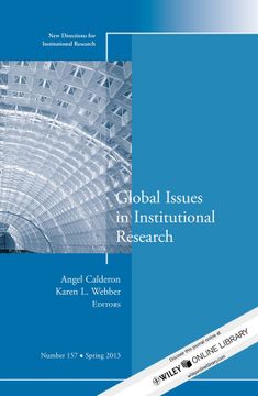 portada Global Issues In Institutional Research: New Directions For Institutional Research, Number 157