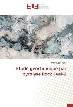 portada Etude géochimique par pyrolyse Rock Eval-6