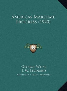 portada americas maritime progress (1920) (en Inglés)