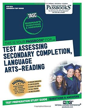 portada Test Assessing Secondary Completion (Tasc), Language Arts-Reading (en Inglés)