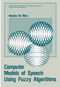 portada Computer Models of Speech Using Fuzzy Algorithms (en Inglés)