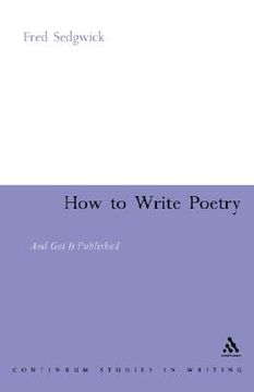 portada how to write poetry: and get it published