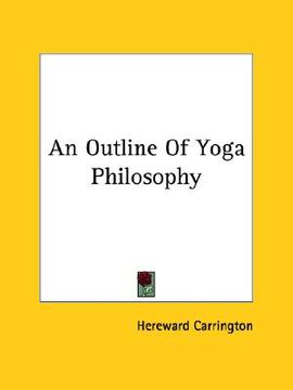 portada an outline of yoga philosophy