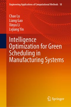 portada Intelligence Optimization for Green Scheduling in Manufacturing Systems (en Inglés)