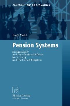 portada pension systems: sustainability and distributional effects in germany and the united kingdom