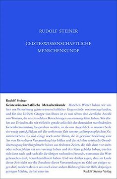 portada Geisteswissenschaftliche Menschenkunde (en Alemán)