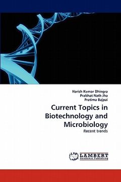 portada current topics in biotechnology and microbiology (en Inglés)