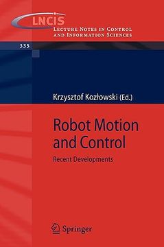 portada robot motion and control (en Inglés)