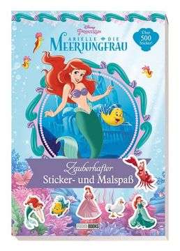 portada Disney Prinzessin: Arielle die Meerjungfrau - Zauberhafter Sticker- und Malspaß (en Alemán)