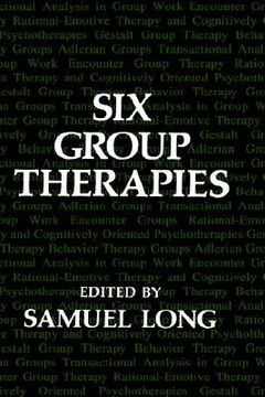 portada six group therapies (en Inglés)