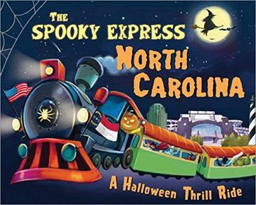 portada The Spooky Express North Carolina (en Inglés)