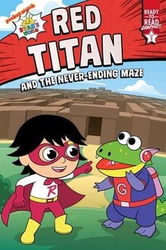 portada Red Titan and the Never-Ending Maze: Ready-To-Read Graphics Level 1 (Ryan'S World) (in English)