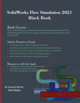 portada SolidWorks Flow Simulation 2021 Black Book (en Inglés)