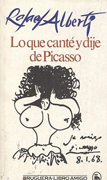 portada Lo que Cante y Dije de Picasso