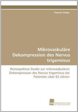 portada Mikrovaskuläre Dekompression des Nervus trigeminus