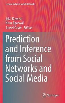 portada Prediction and Inference from Social Networks and Social Media (en Inglés)