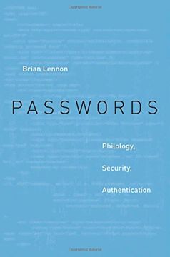 portada Passwords: Philology, Security, Authentication 