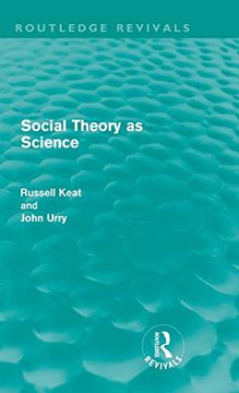 portada Social Theory as Science (Routledge Revivals) (en Inglés)