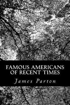 portada Famous Americans of Recent Times (en Inglés)